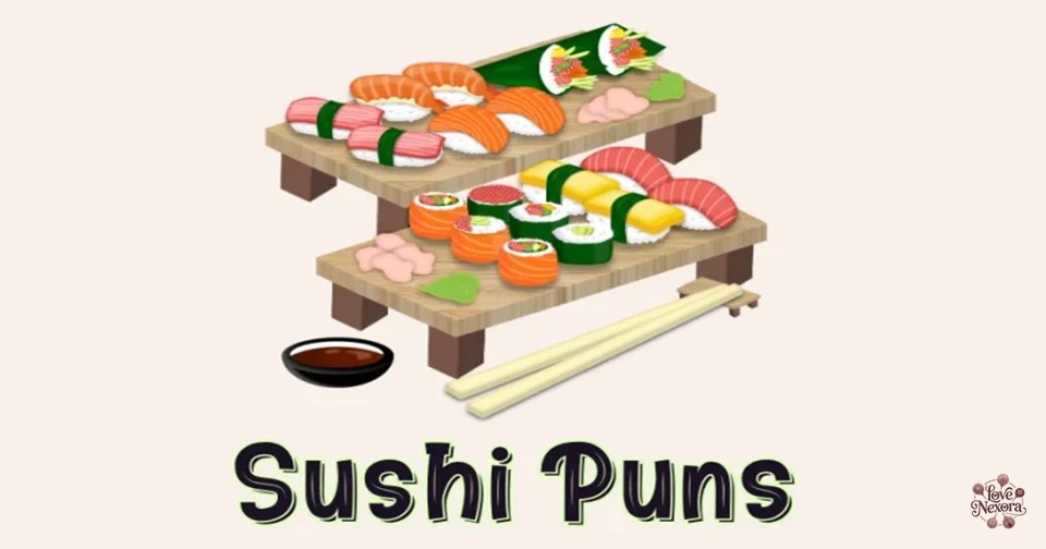 300+ Funny Sushi Puns That Will Have You Rolling with Laughter