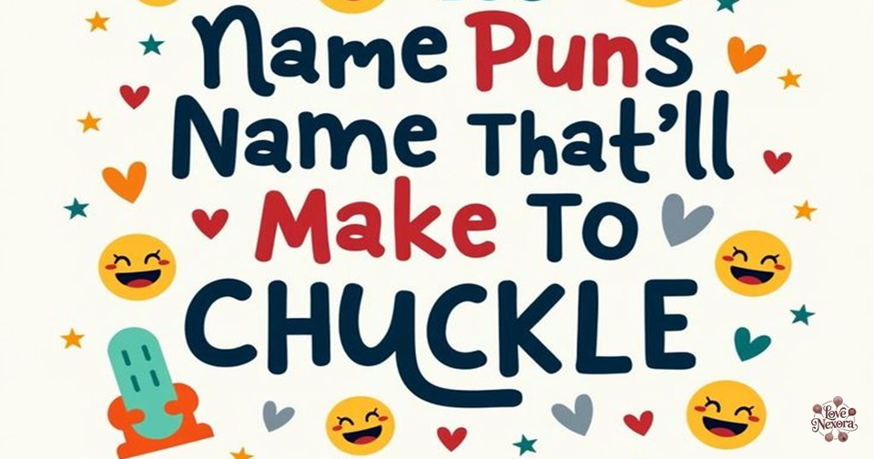 Funny Pun Names for Social Media Profiles