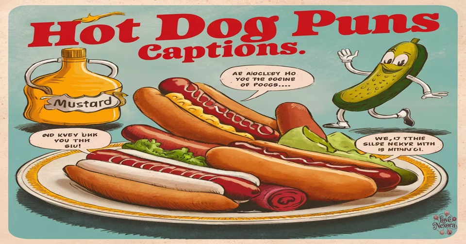 Hot Dog Puns for Instagram Captions