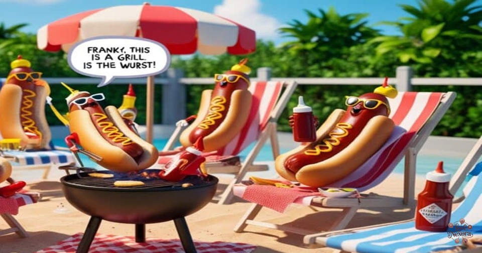 Sassy Hot Dog Puns with Attitude